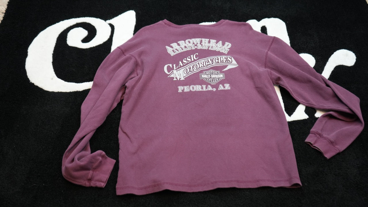 Harley Davidson Crewneck - Maroon