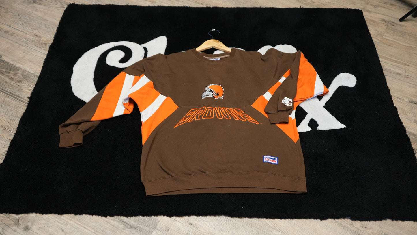 Cleveland Browns Vintage Starter Crewneck