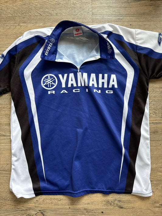 Yamaha Zip Up polo M