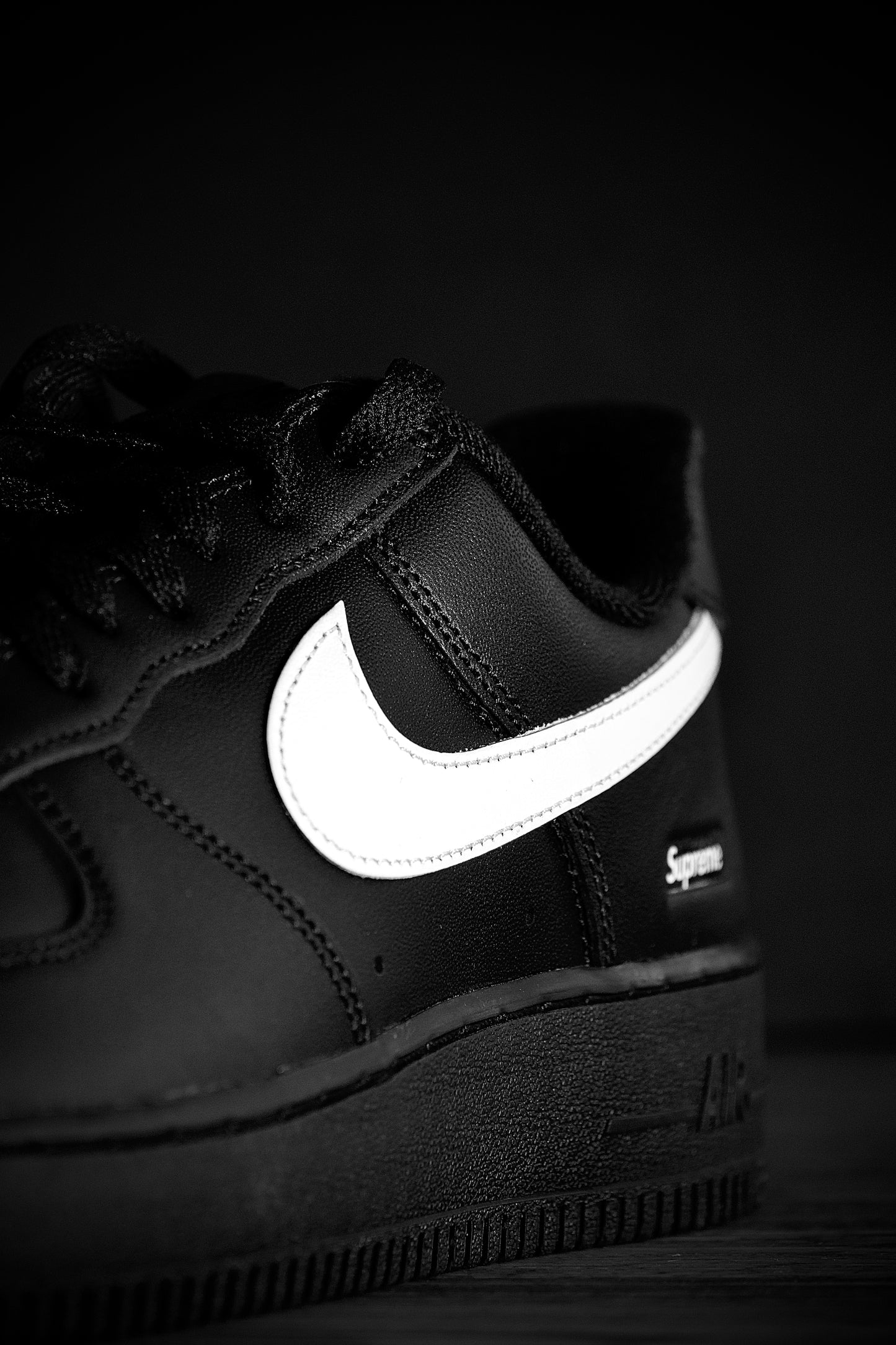 Supreme x Nike Air Force 1 Low "Black" (FW 2025)