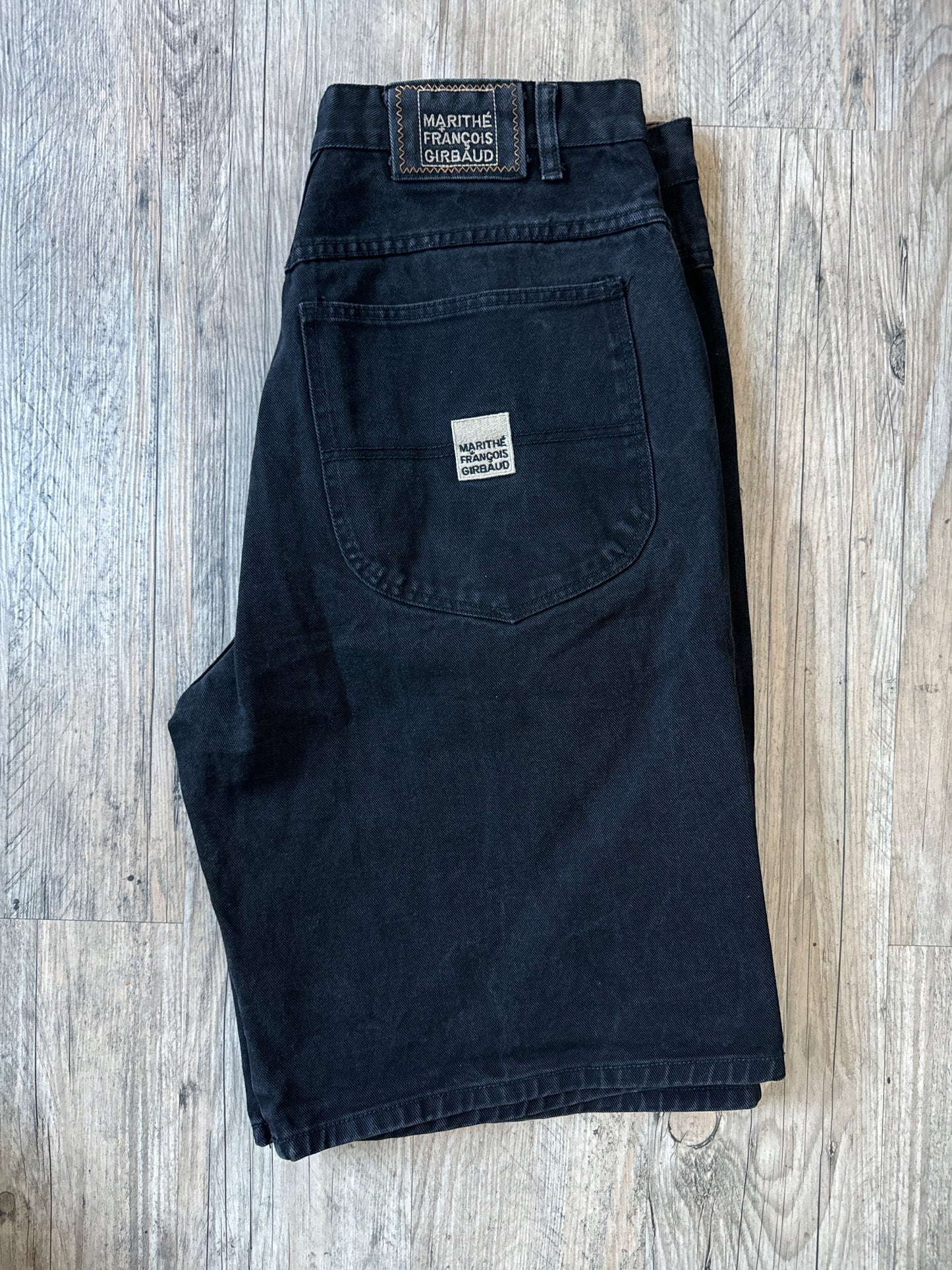 MFG Black Jean Shorts 36W