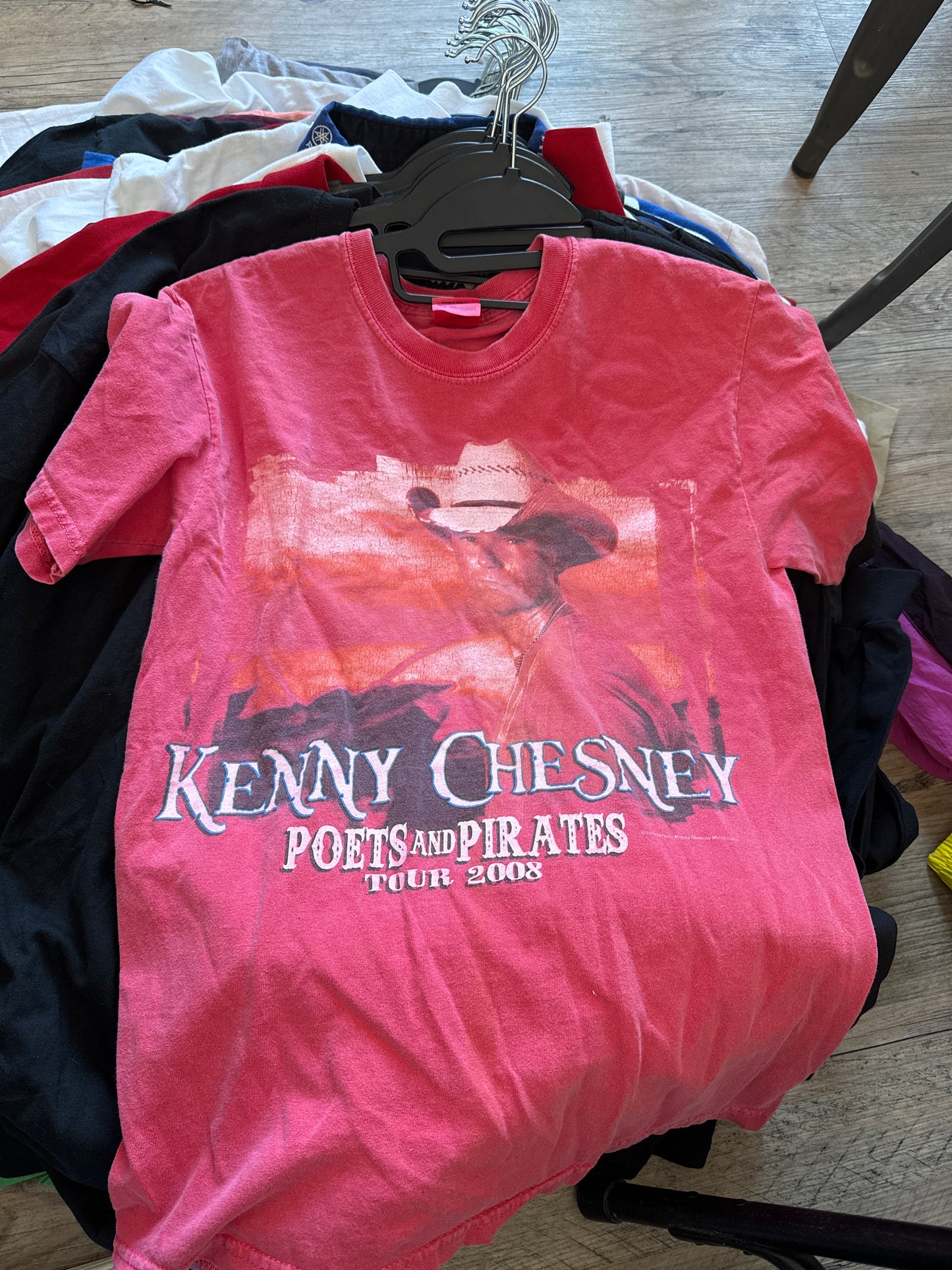 Red Kenny Chesney Shirt Size S