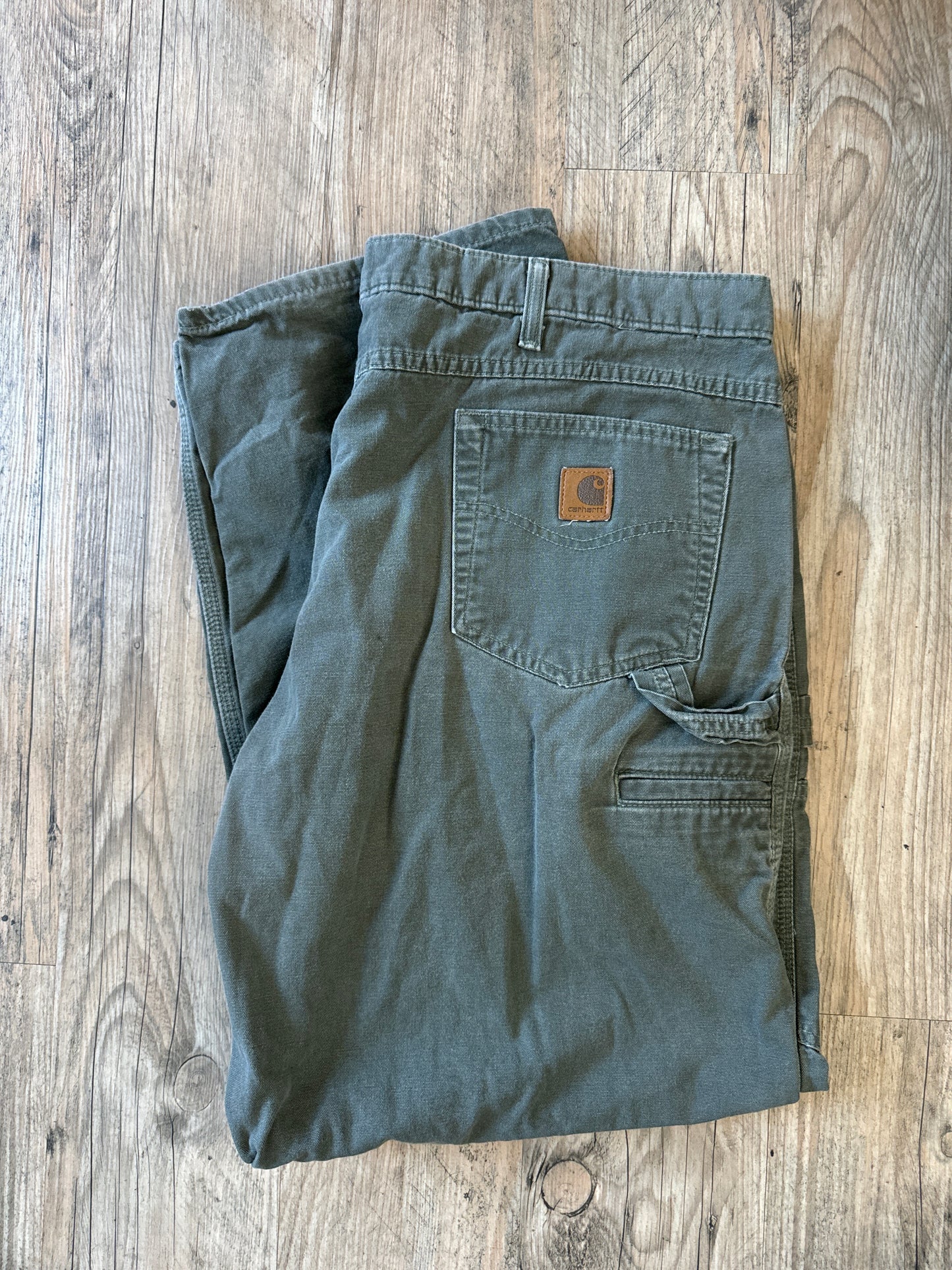 Carhartt Green Work Pants 42W