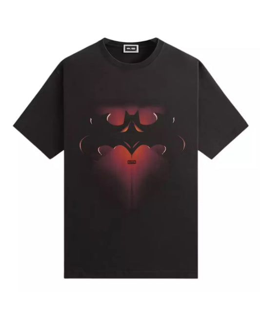 Kith X Batman And Robin Logo Vintage Tee Size XL