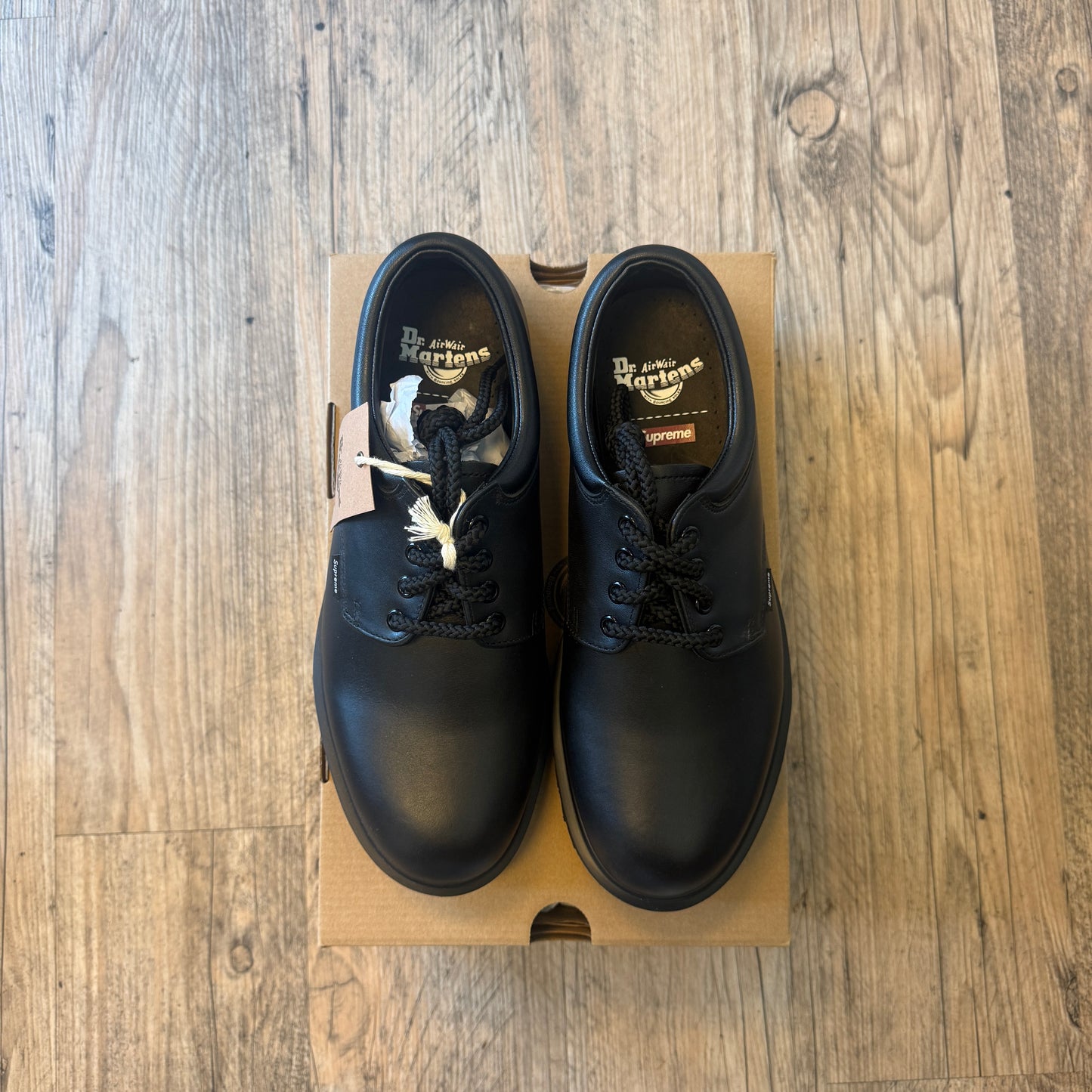 Dr. Martens Postal Supreme 4-Eye Shoe Supreme Black