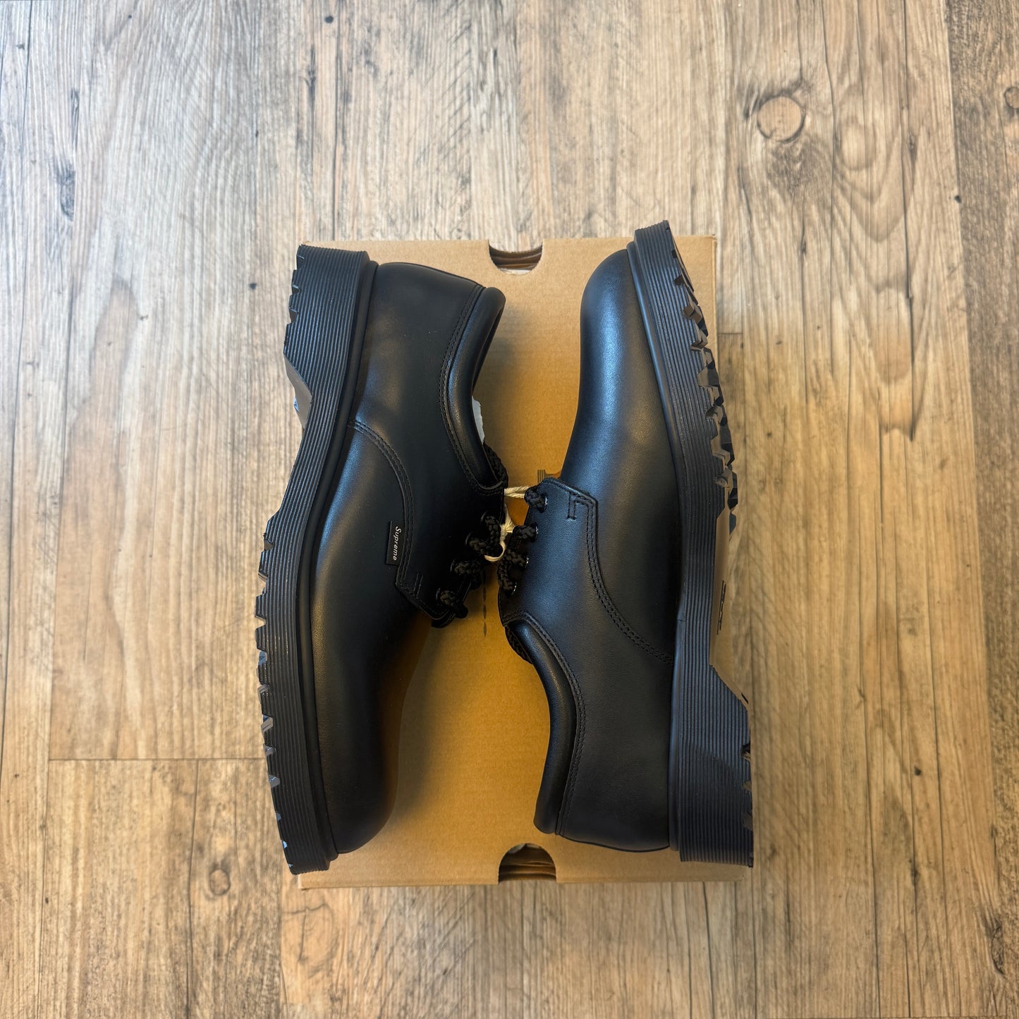 Dr. Martens Postal Supreme 4-Eye Shoe Supreme Black