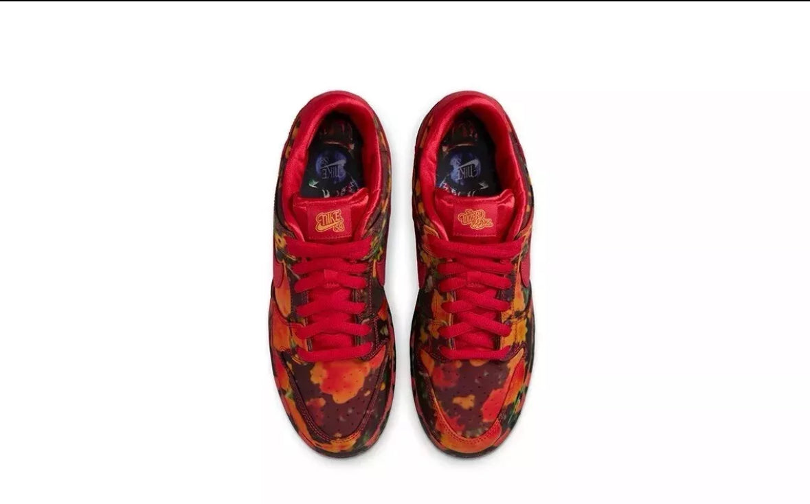 Size 12 - Nike The Wizard of Oz x Dunk SB Low Poppy Field