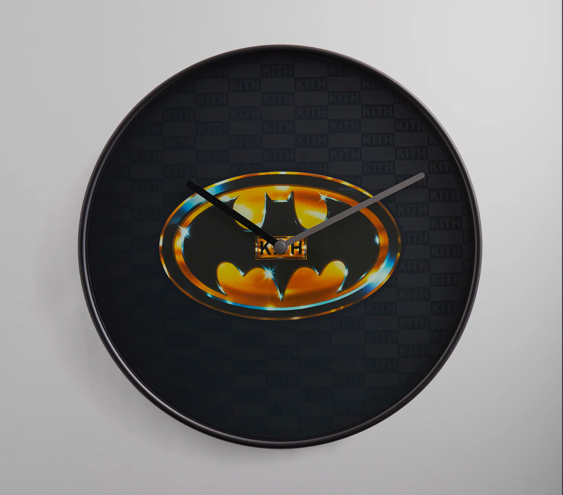 Kith x Batman Logo  Wall Clock