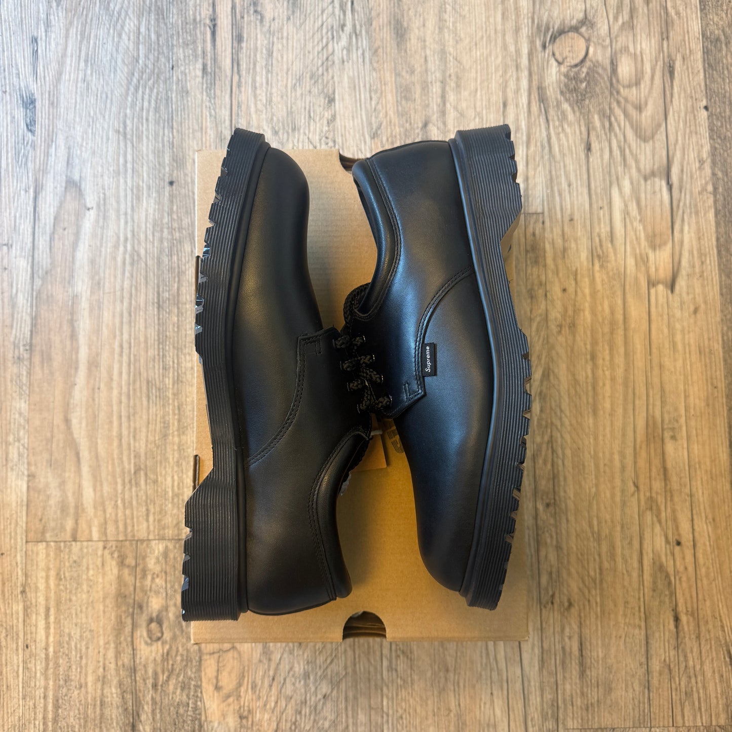 Dr. Martens Postal Supreme 4-Eye Shoe Supreme Black