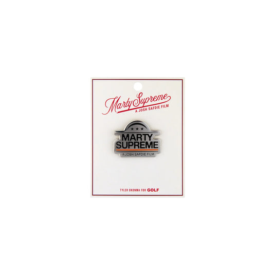 Golf Wang x Marty Supreme MS Logo Pin - Silver