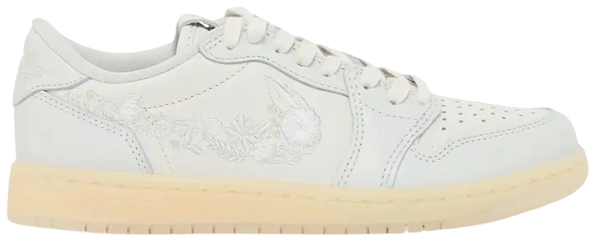 Jordan 1 Low Retro OG Rabbit Floral Swoosh