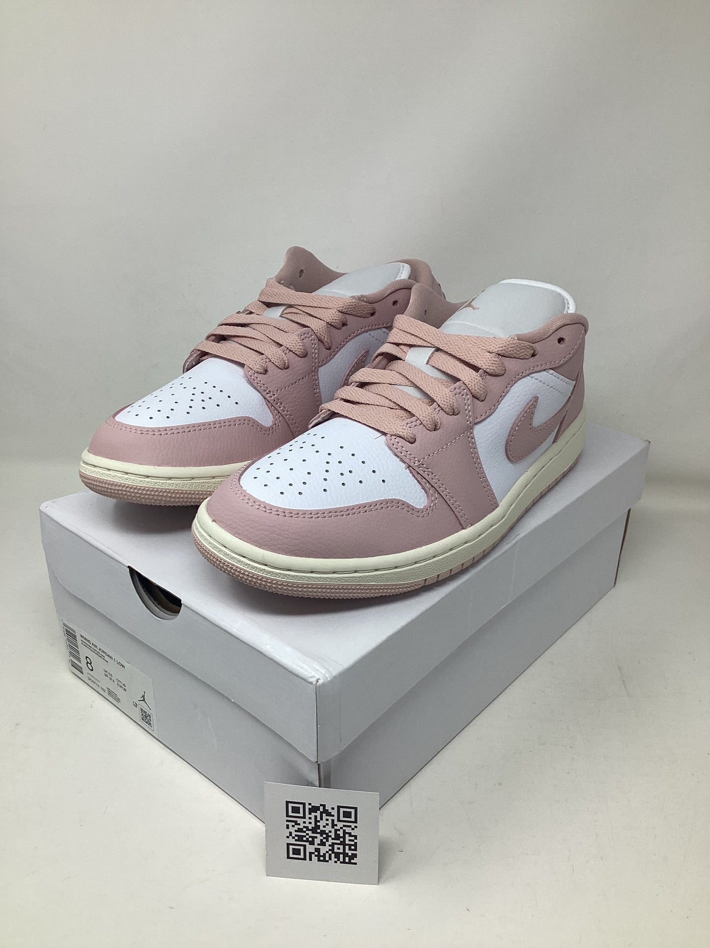 Air Jordan 1 Low white/pink