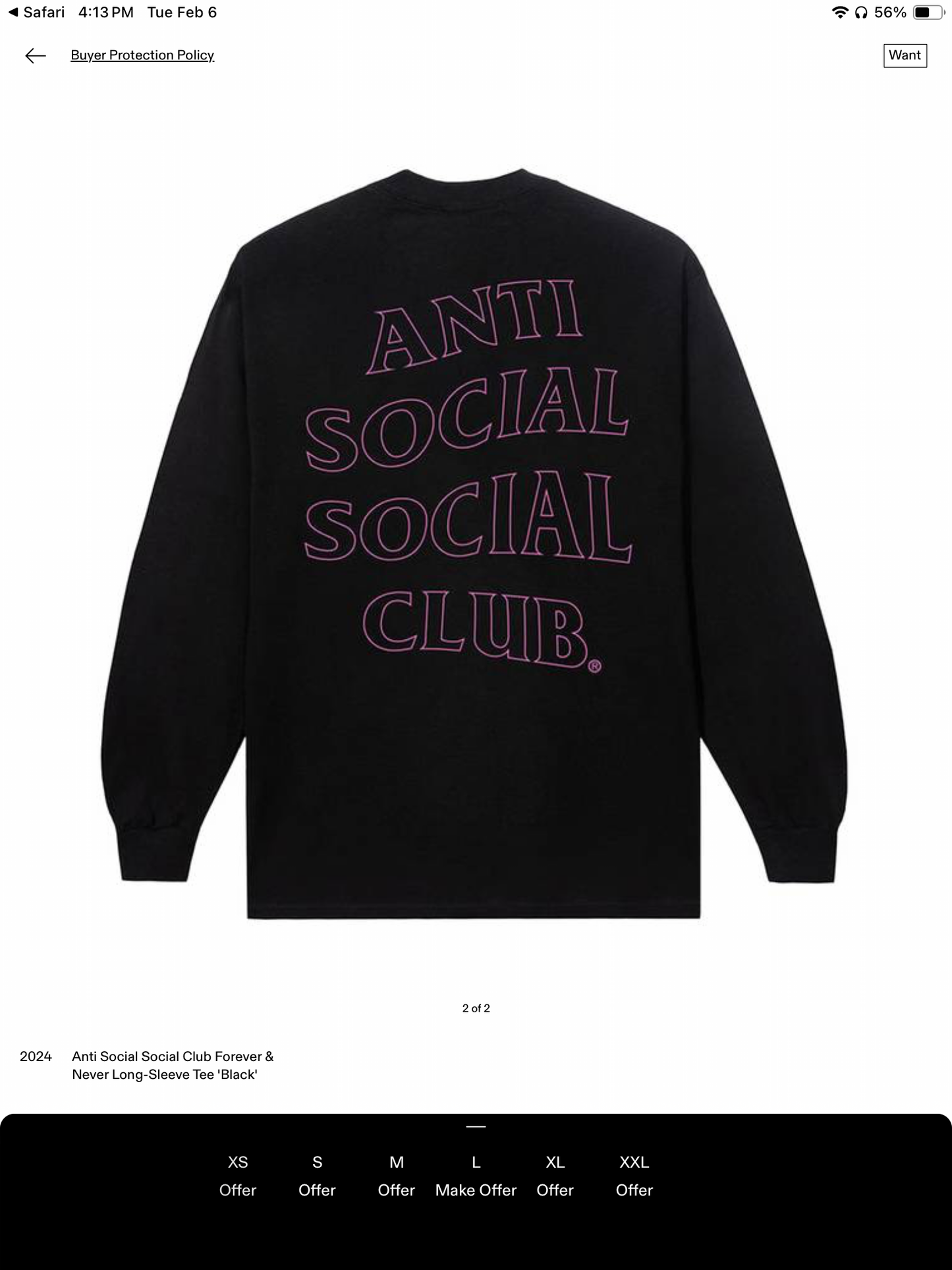 Anti social social club forever&never