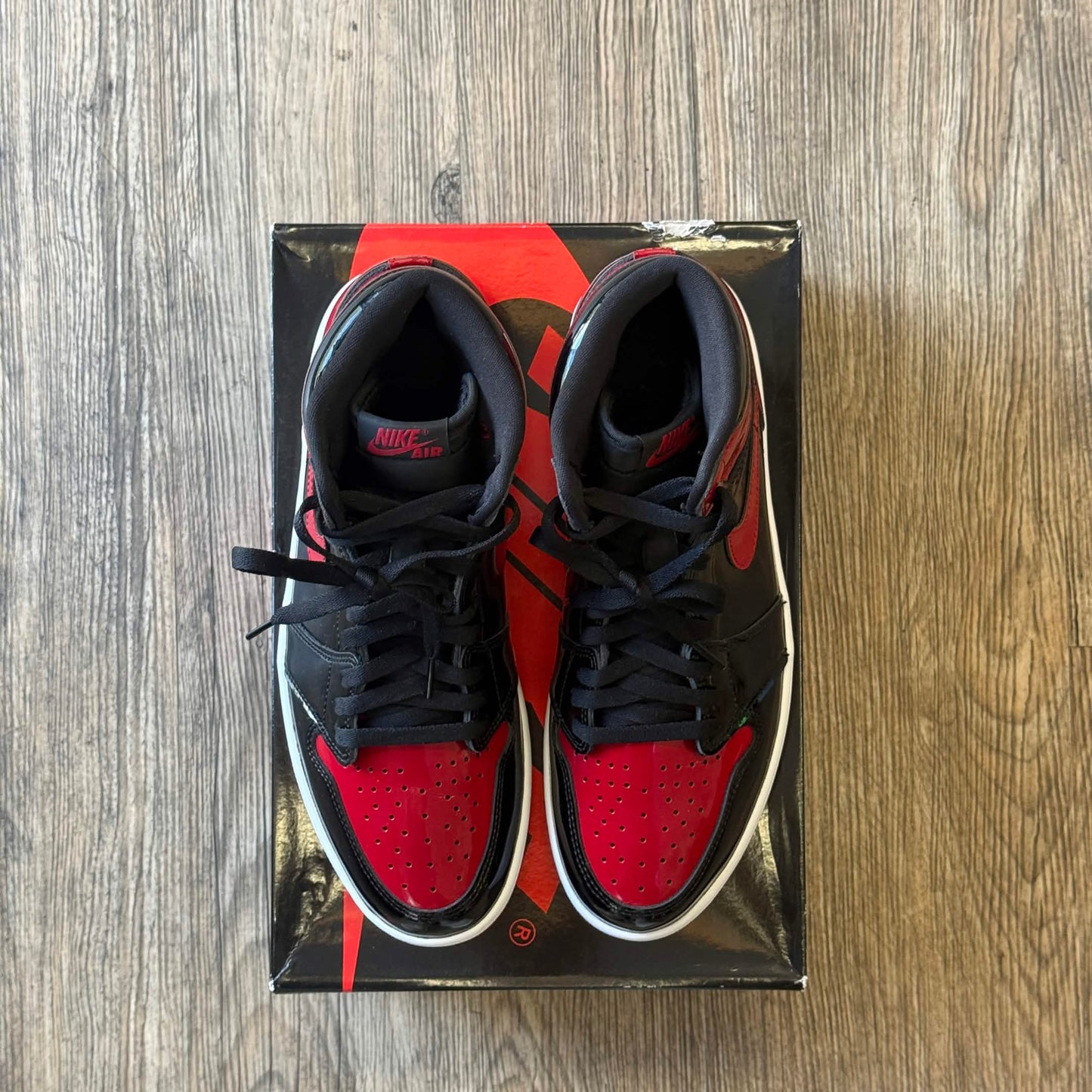 Jordan 1 Retro High OG Patent Bred (Pre-Owned)