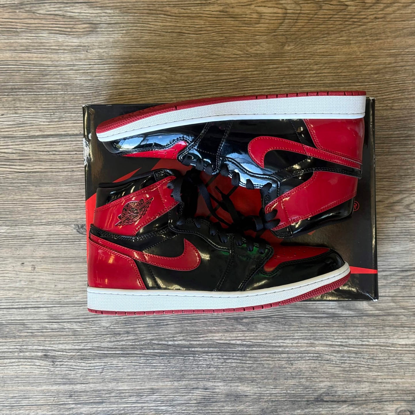 Jordan 1 Retro High OG Patent Bred (Pre-Owned)