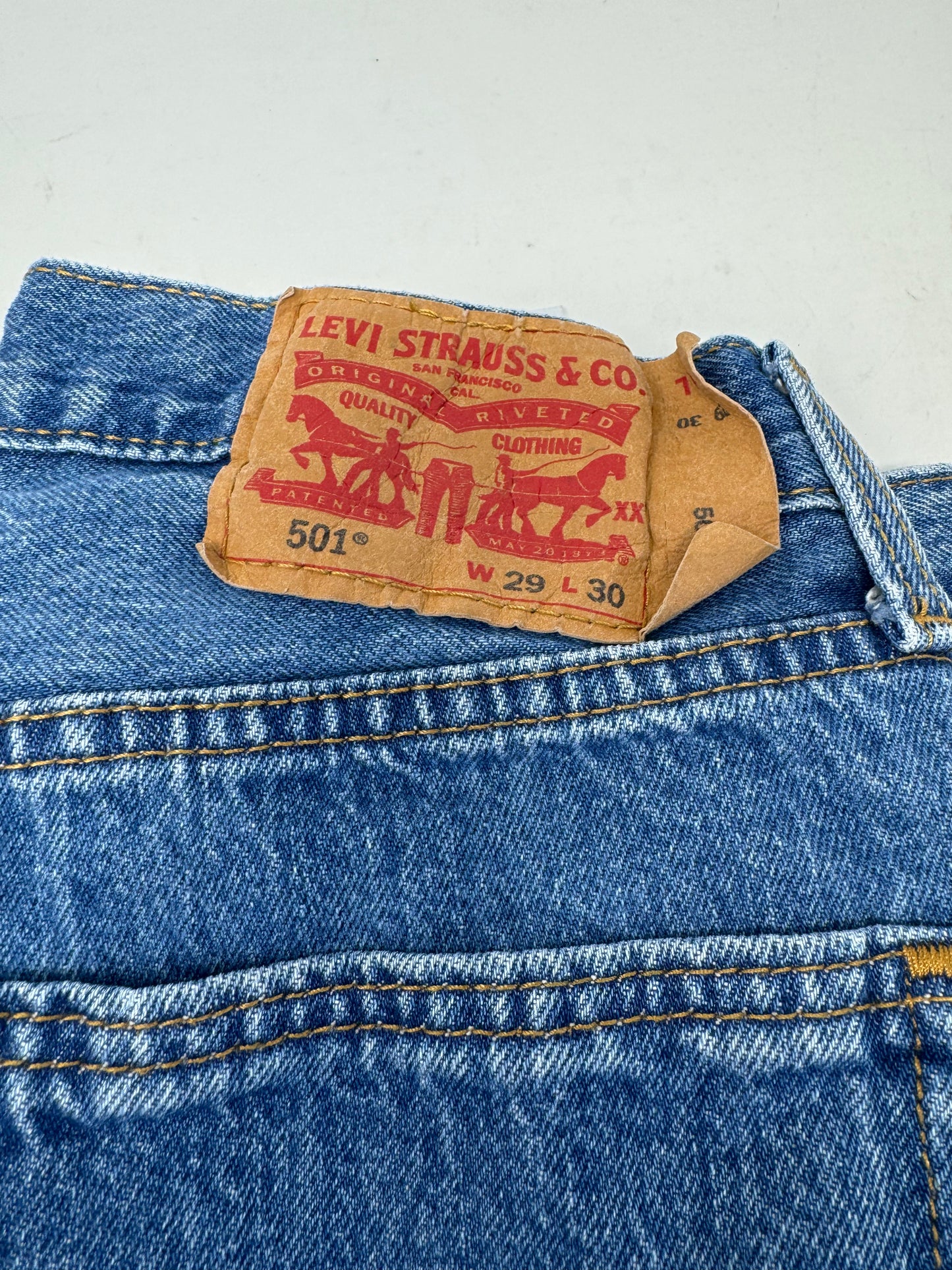 Levi 501 Blue Jean W29 L30