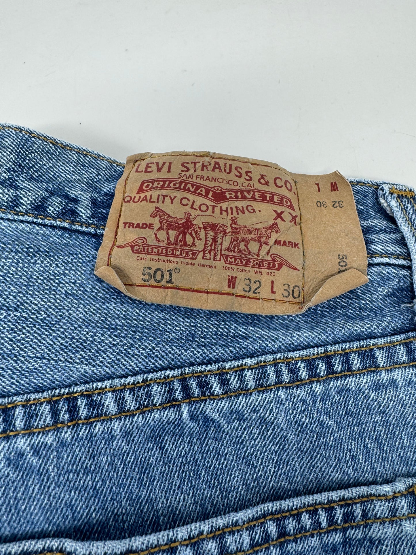 Levi 501 Blue Jean W32 L30