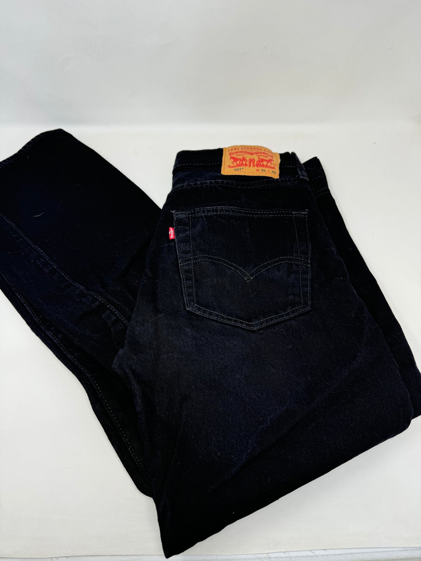 Levi 501 Black Jeans W31 L30