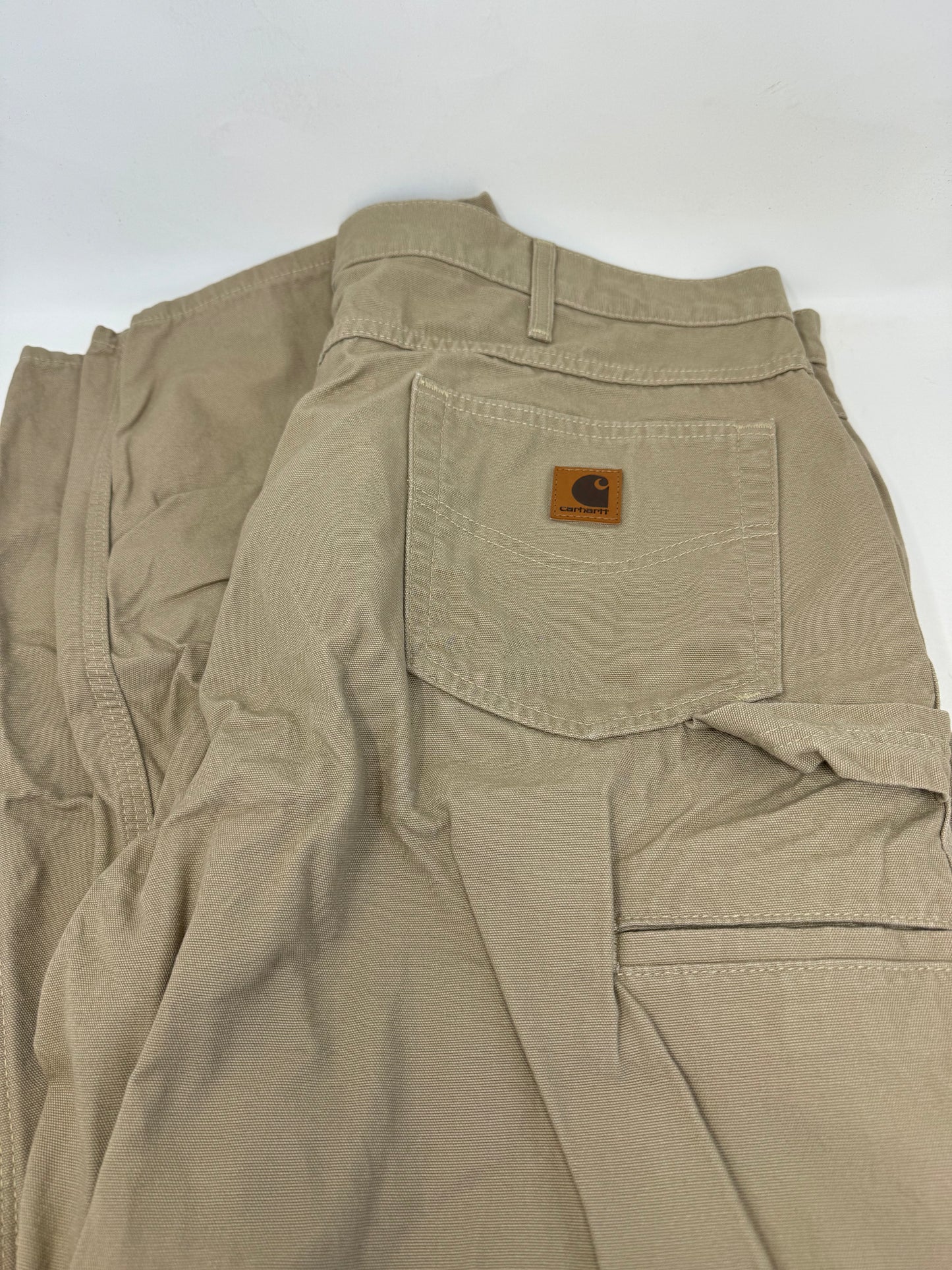 Carhartt Tan Carpenter Pants W40 L32