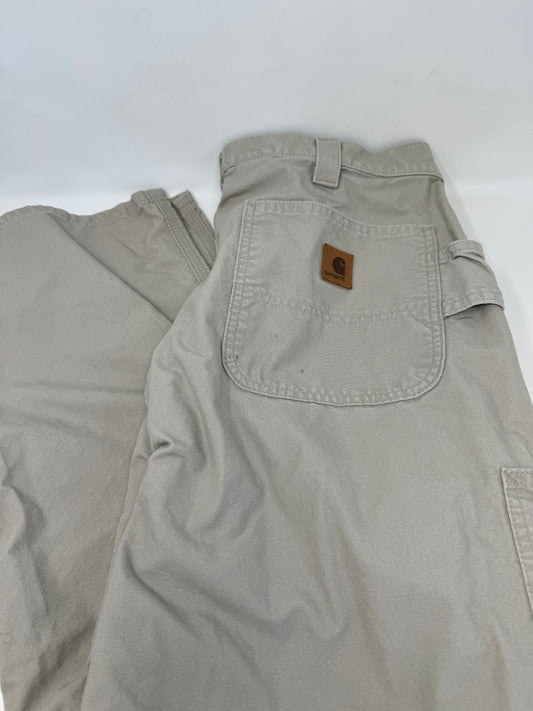 Carhartt Carpenter Pants Tan W34 L32