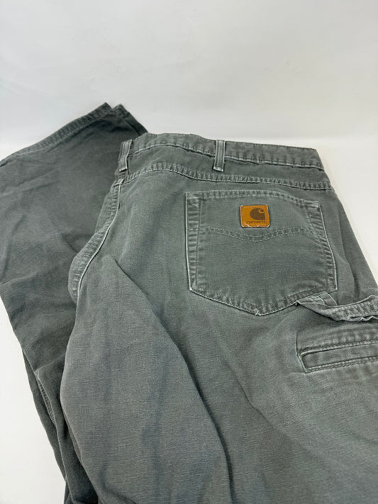 Carhartt Green Carpenter Pants W42 L32