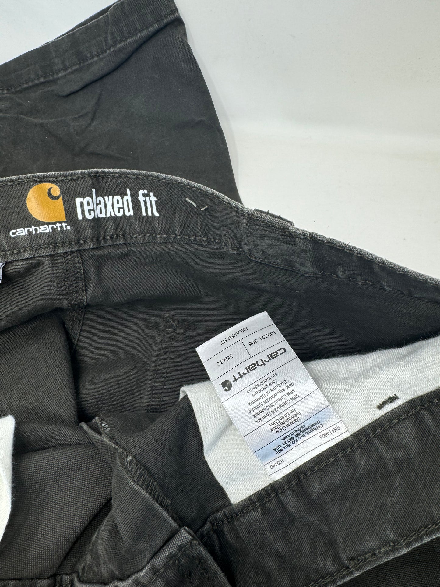 Carhartt Carpenter Pants Grey W36 L32