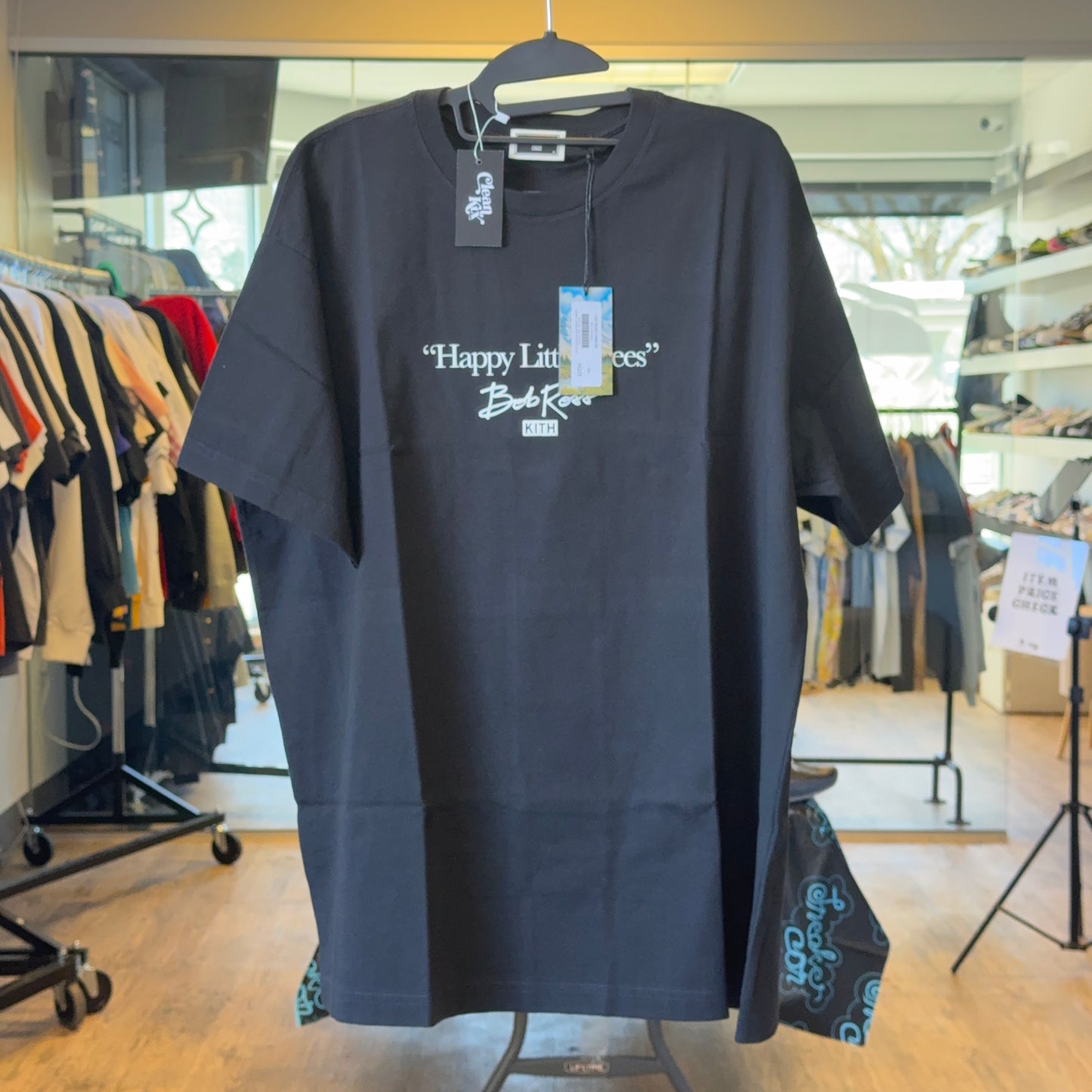 Kith for Bob Ross Happy Trees Quote Tee