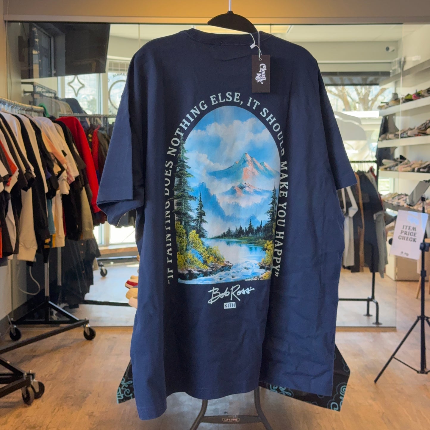 Kith for Bob Ross Purpose Tee