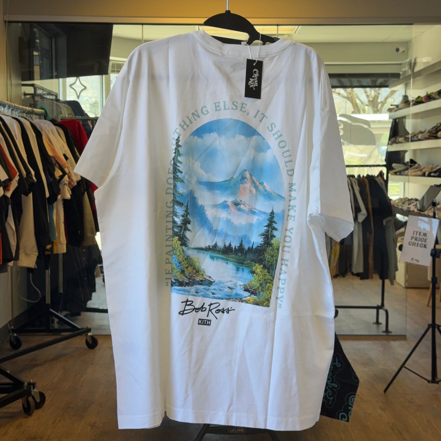 Kith for Bob Ross Purpose Tee