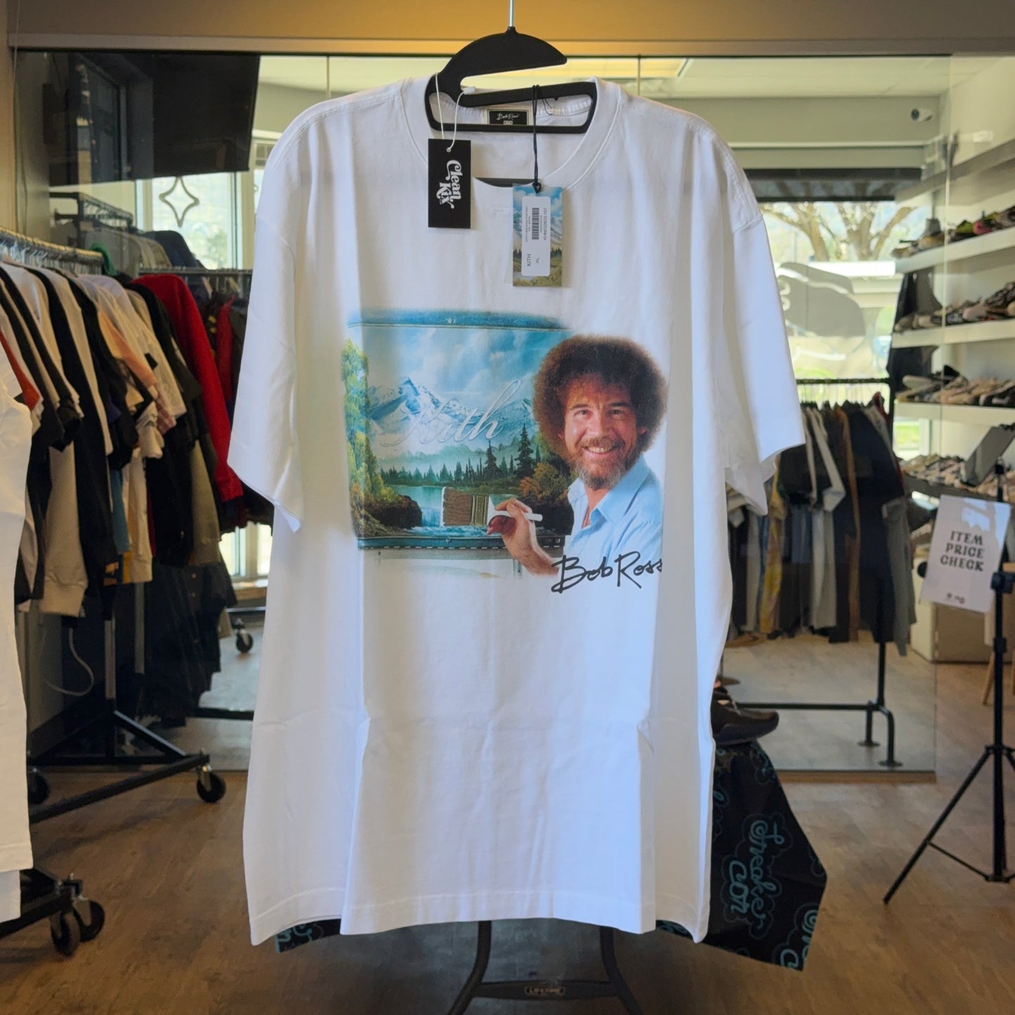 Kith for Bob Ross Portrait Tee