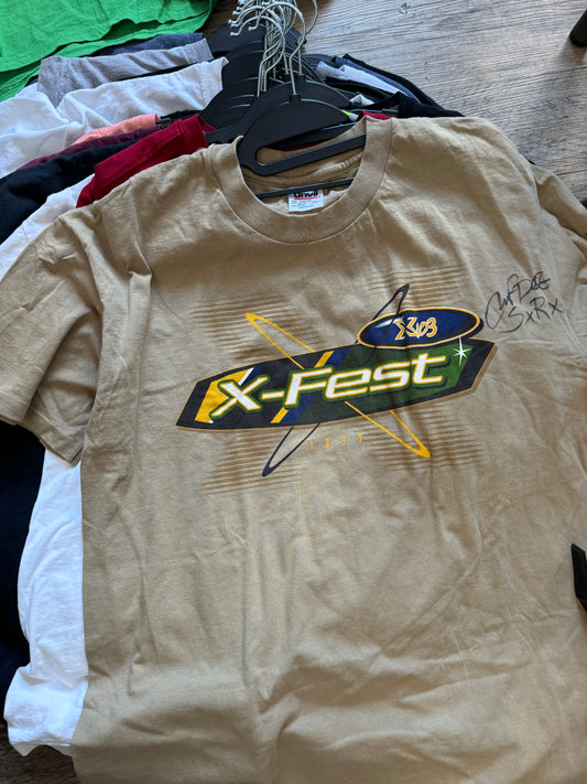 X-Fest Brown Tee size XL