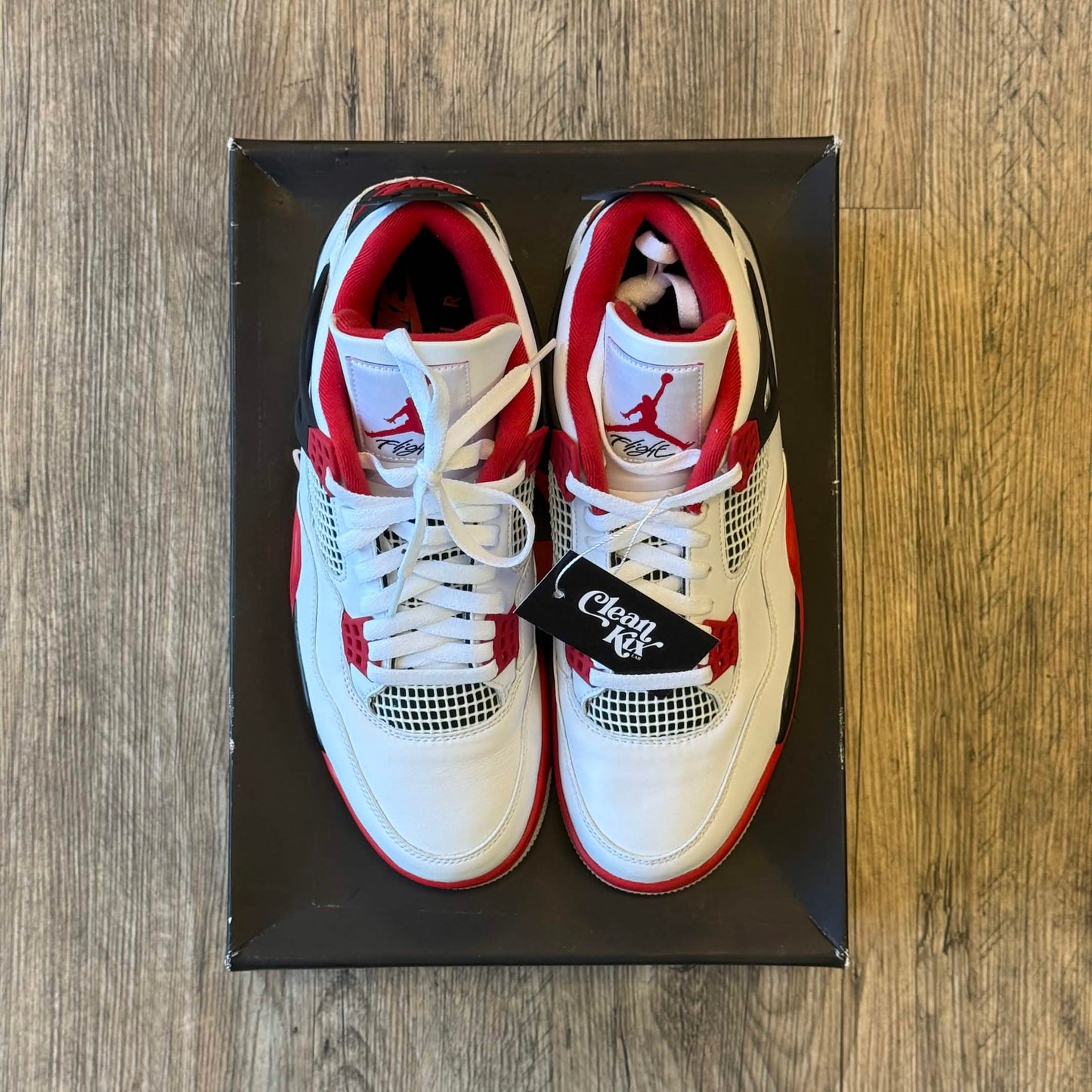 Jordan 4 Retro Fire Red