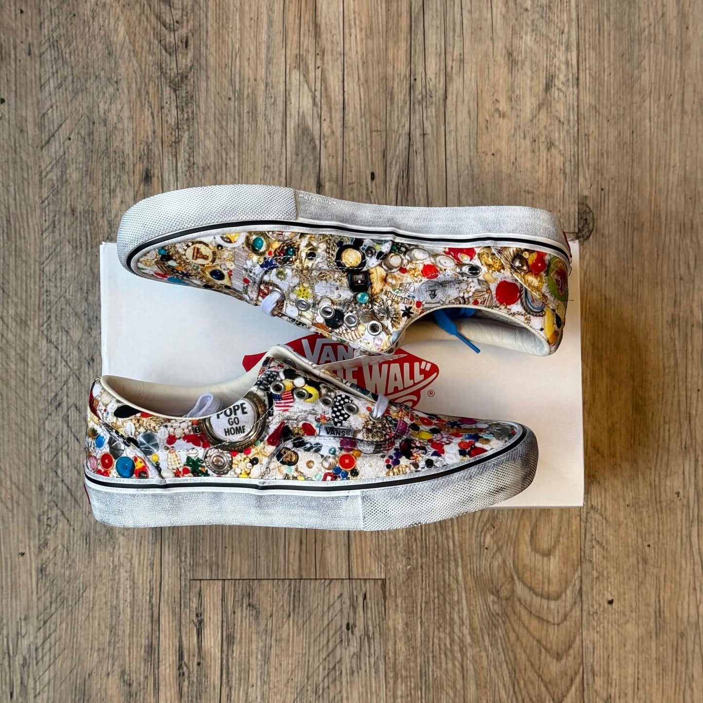 Vans Era Supreme X Mike Kelly White