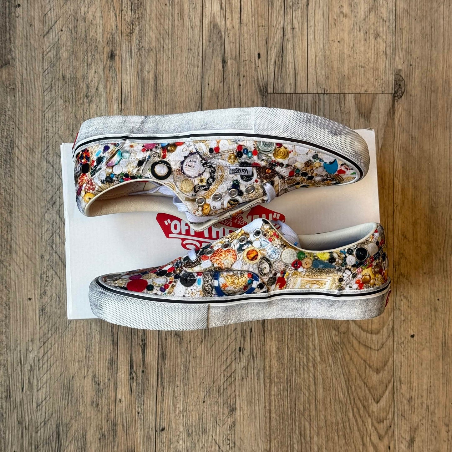 Vans Era Supreme X Mike Kelly White