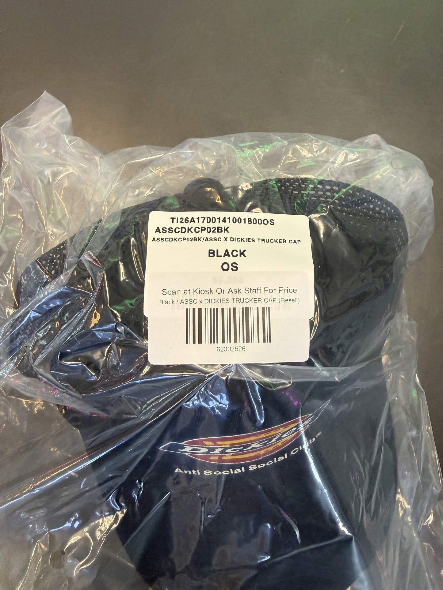 ASSC x DICKIES TRUCKER CAP (Resell)