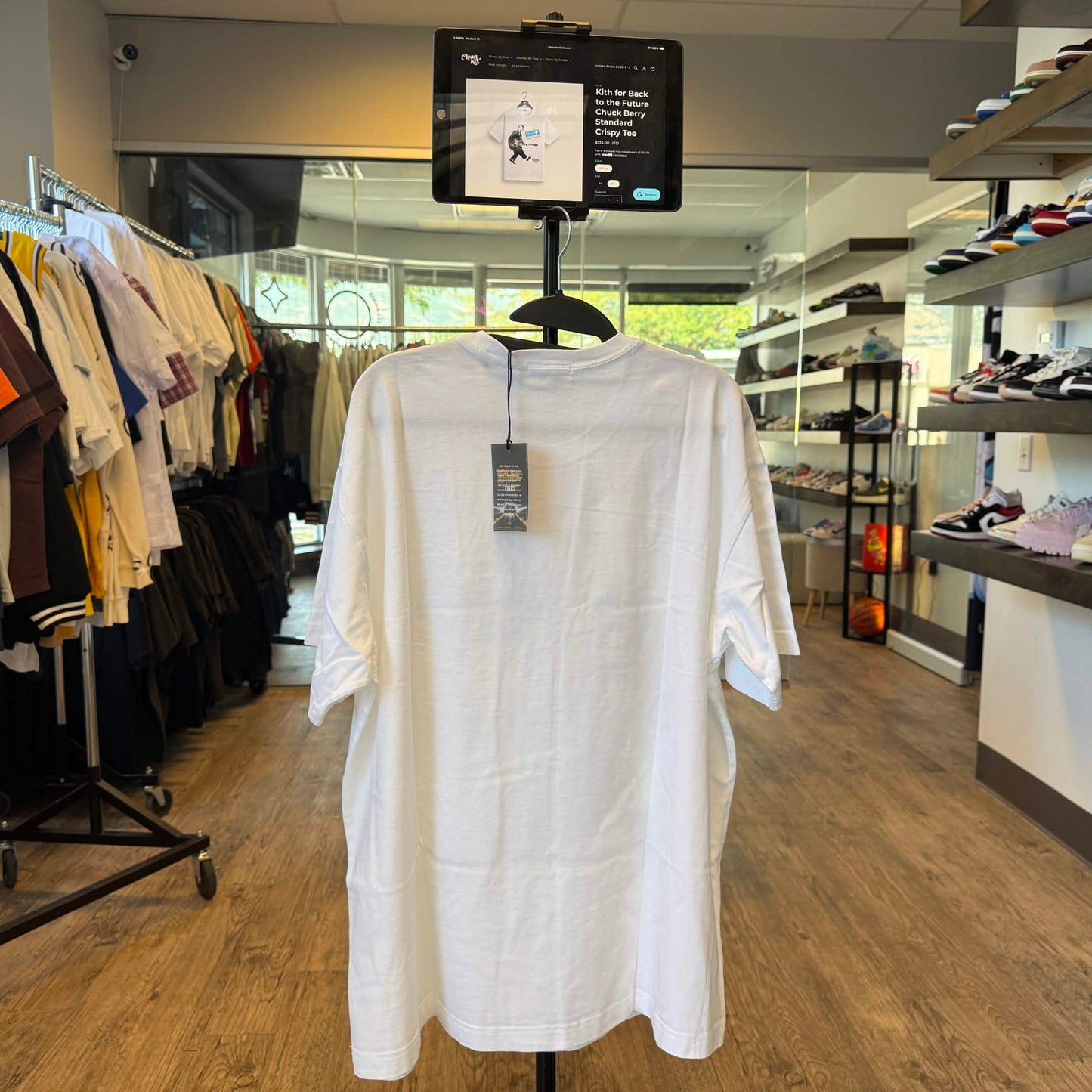 Kith for Back to the Future Chuck Berry Standard Crispy Tee