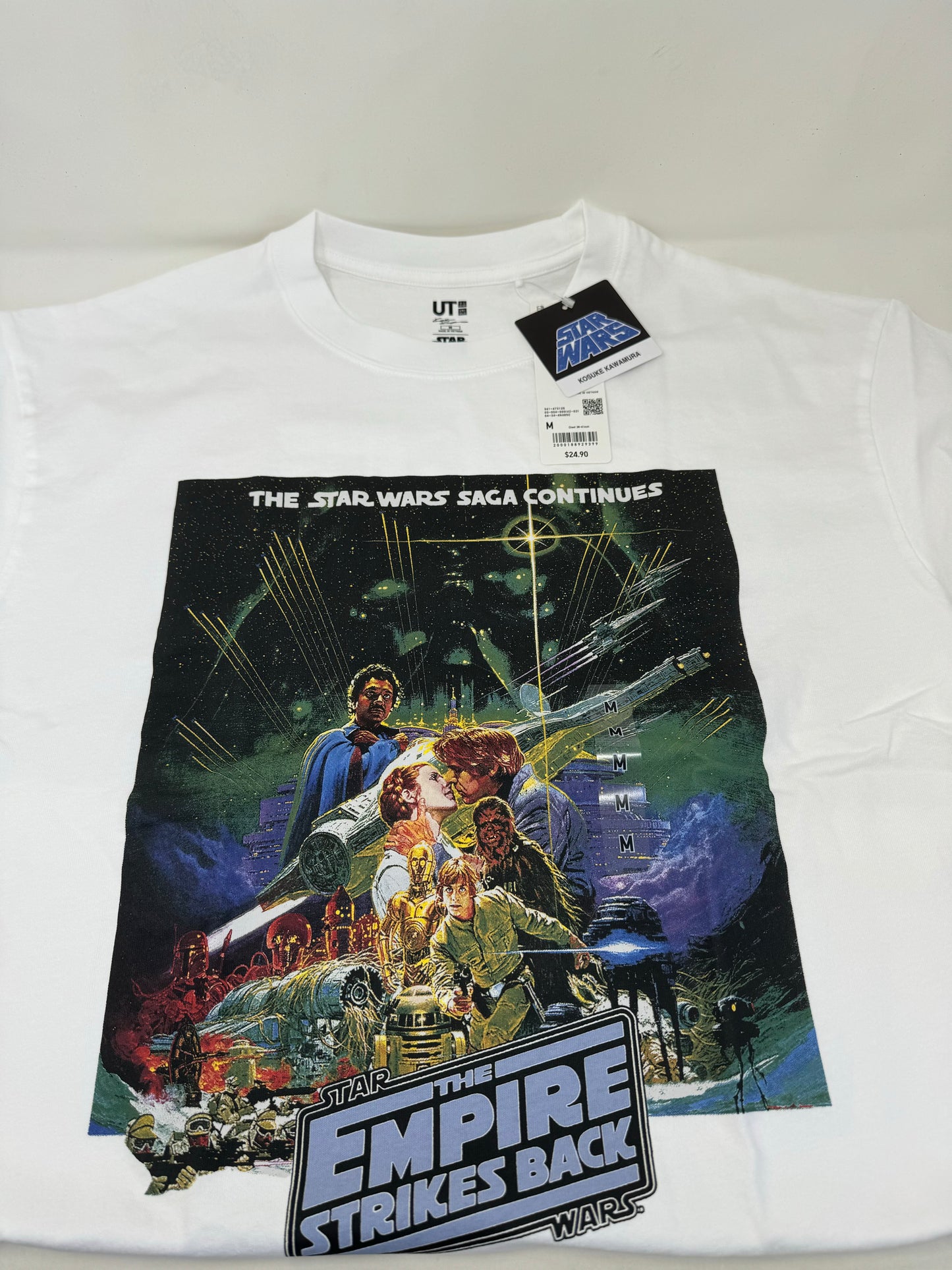 Uniqlo x Star Wars - Empire Strikes Back Characters Tee - White