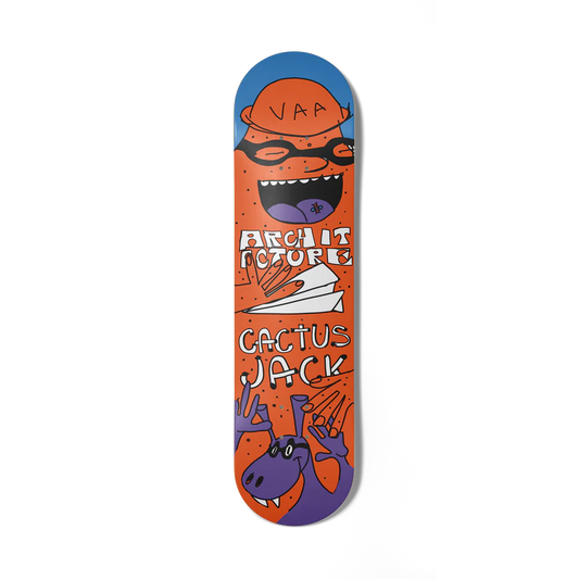 CJ x ARCH Paper Plane Skate Deck