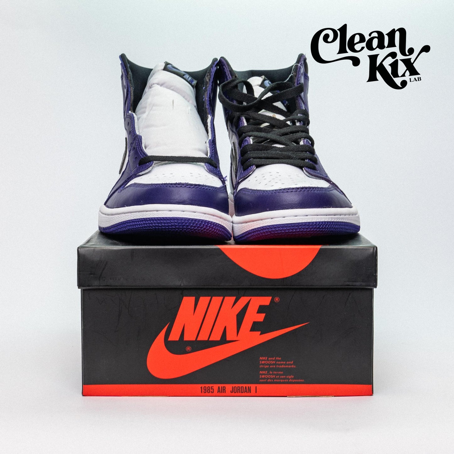 Jordan 1 Retro High Court Purple White