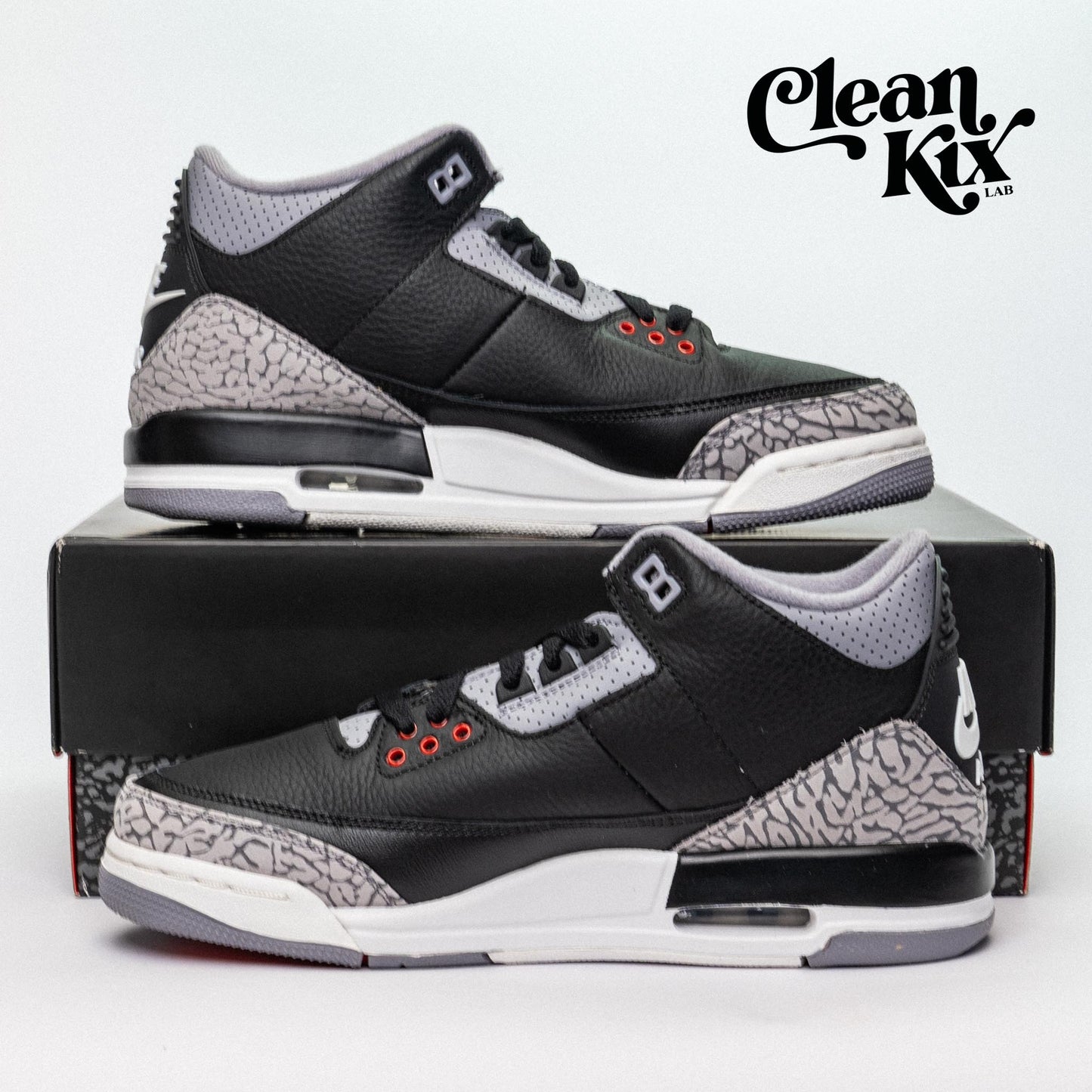 Jordan 3 Retro Black Cement (2024) (GS)