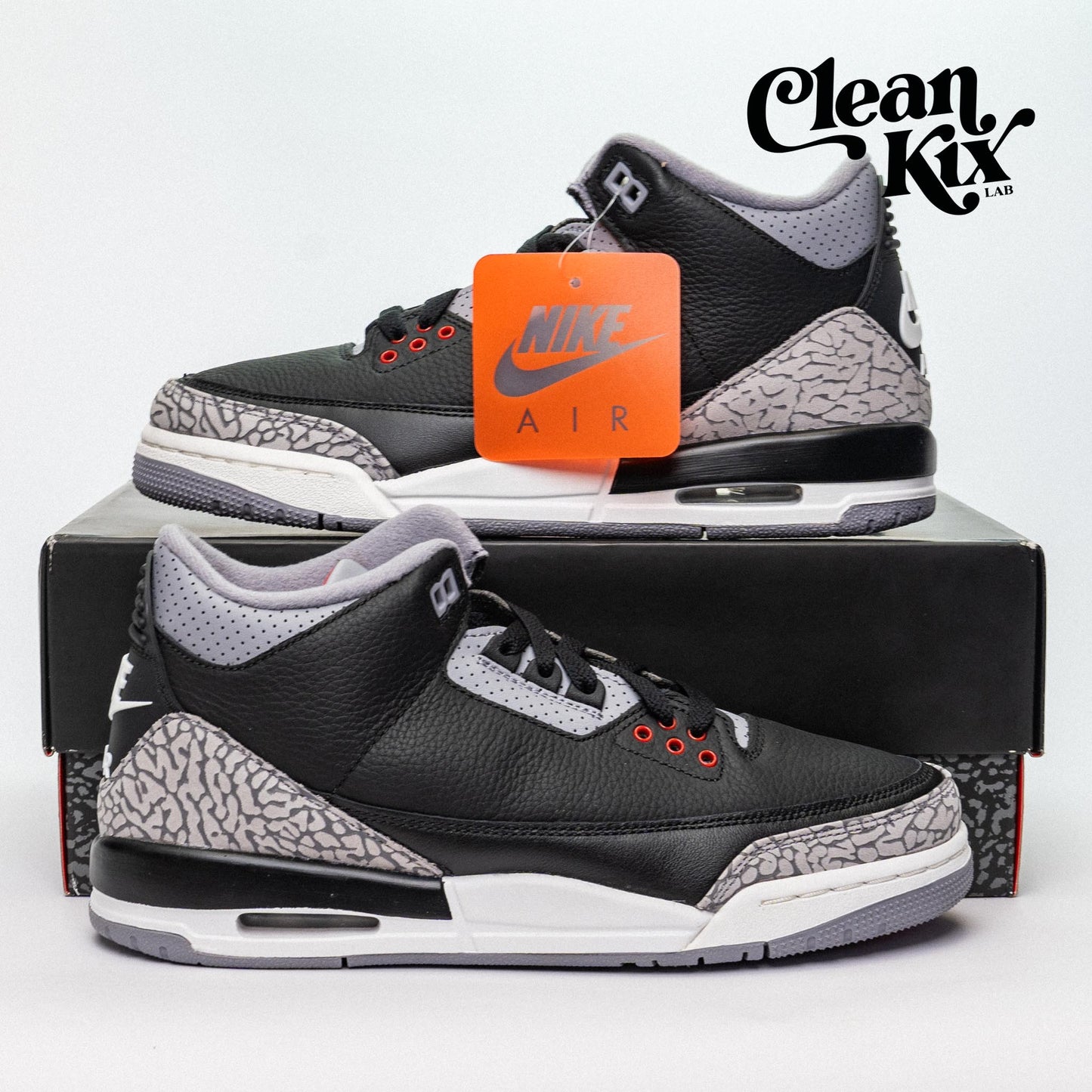 Jordan 3 Retro Black Cement (2024) (GS)