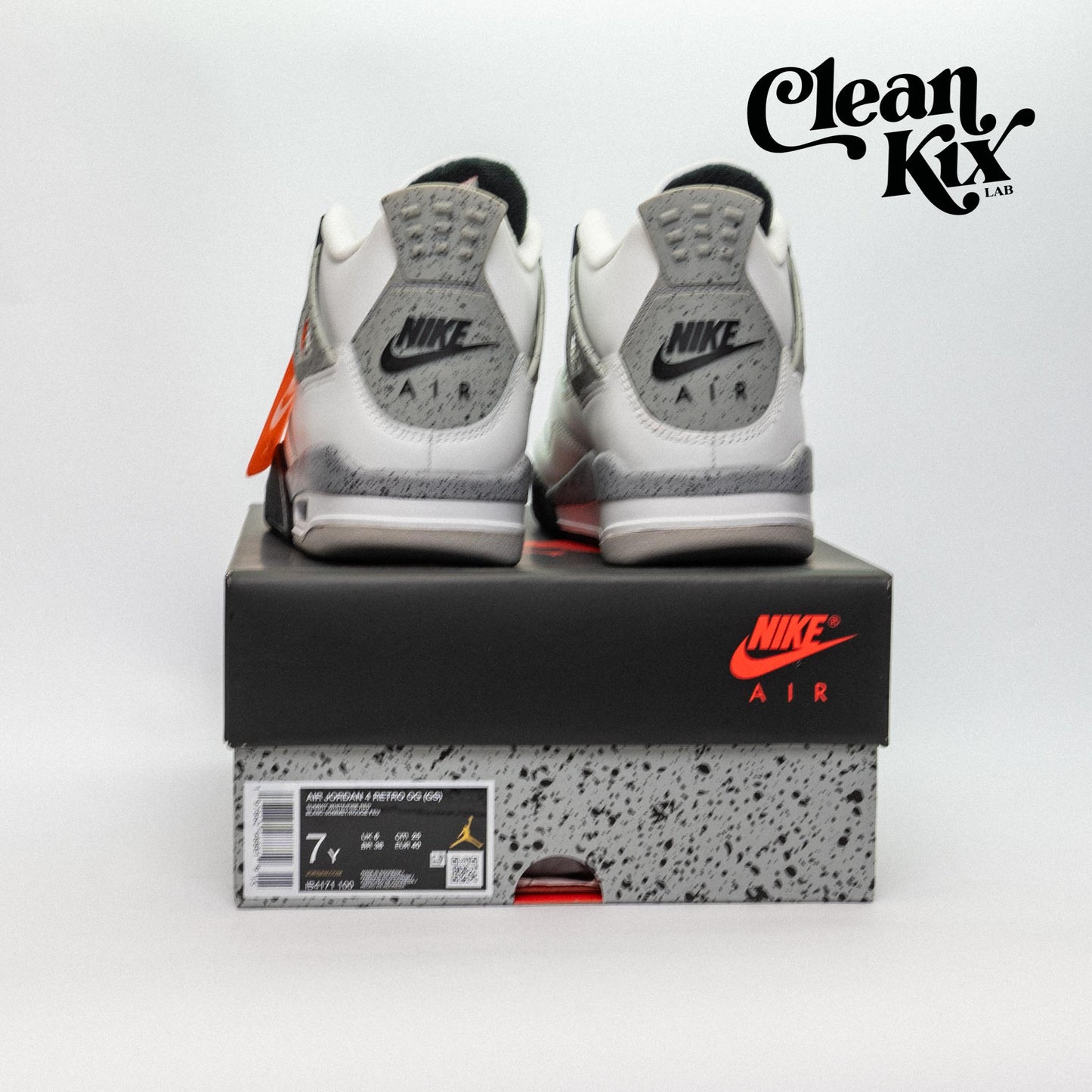 Jordan 4 Retro White Cement (2025) (PS)