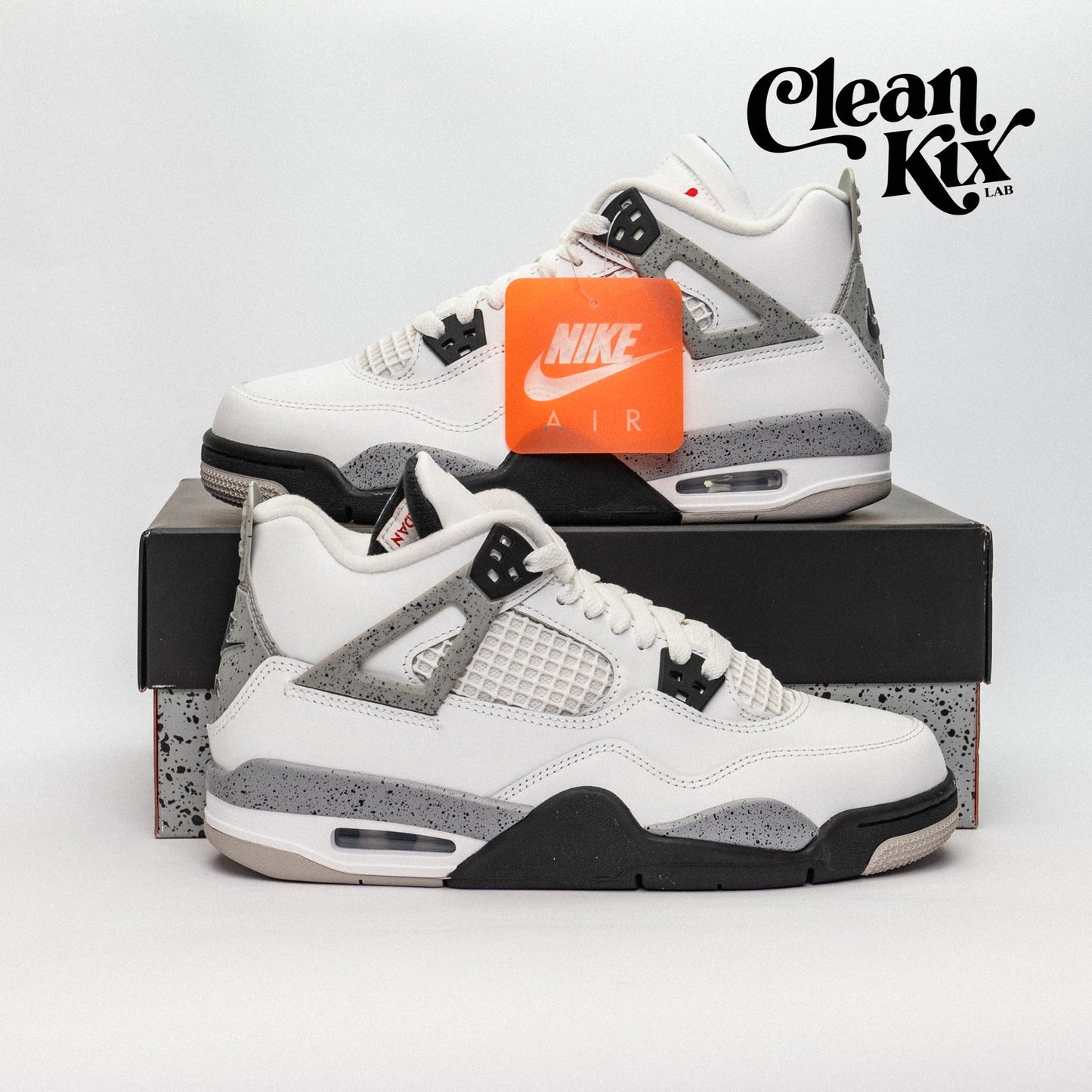 Jordan 4 Retro White Cement (2025) (TD)