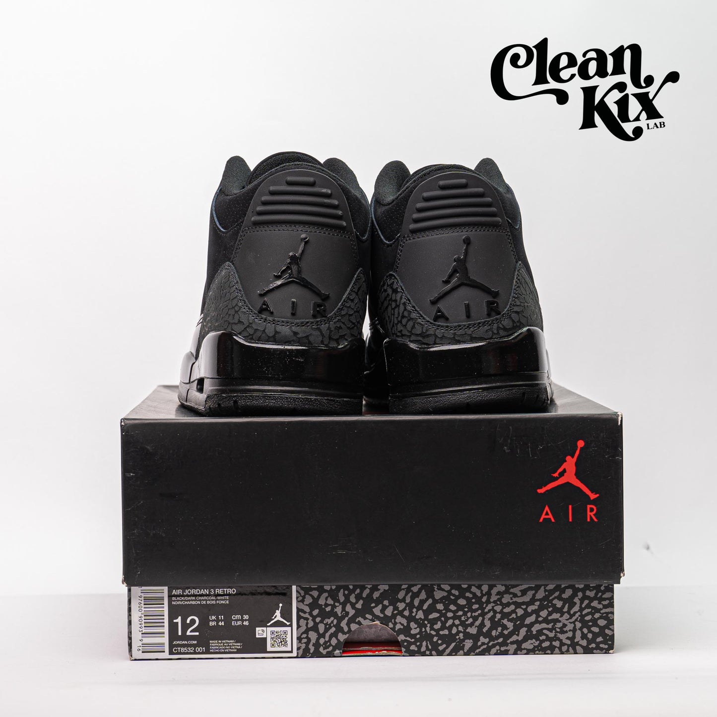 Jordan 3 Retro Black Cat (2025)