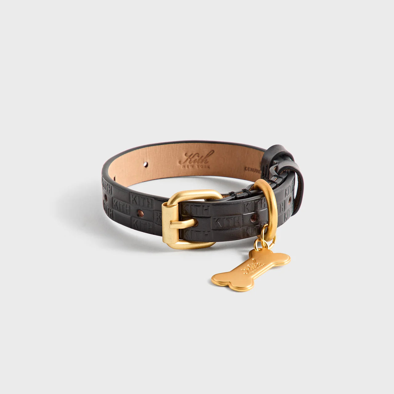Kith Monogram Leather Collar