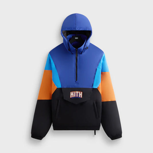 Kith for the New York Knicks Wings Quarter Zip Anorak