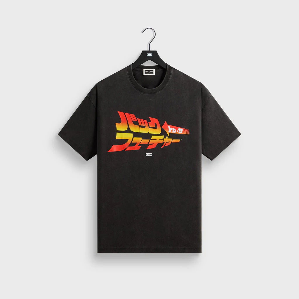Kith for Back to the Future Japanese Title Vintage Tee