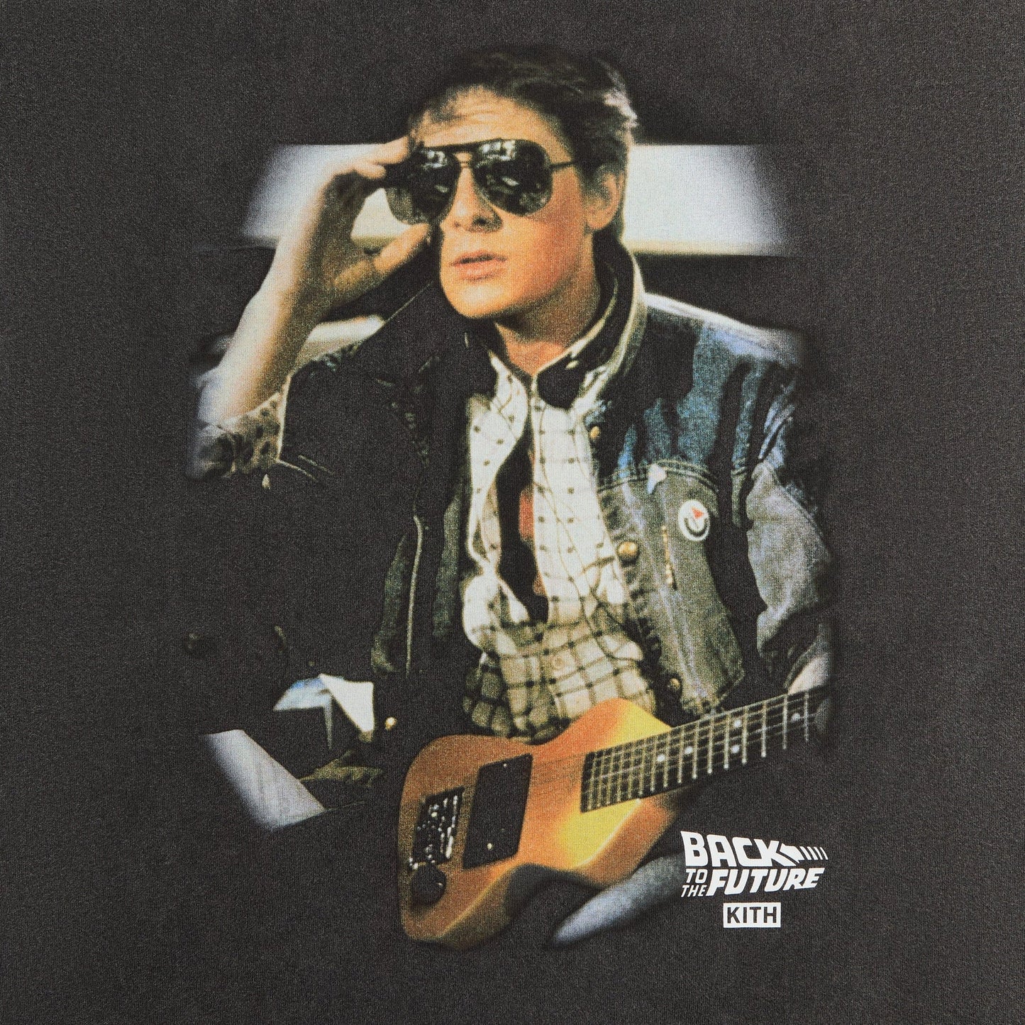 Kith for Back to the Future Marty Shades Vintage Tee