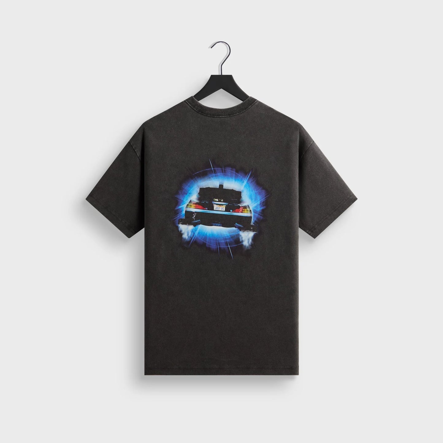 Kith for Back to the Future DeLorean Front Back Vintage Tee
