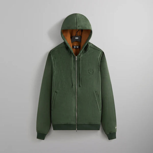 Kith for BMW Microsuede Williams V Full Zip Hoodie